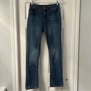 LIVERPOOL Sadie Straight Leg denim Jeans Womens size 2 /26 mid rise streetwear